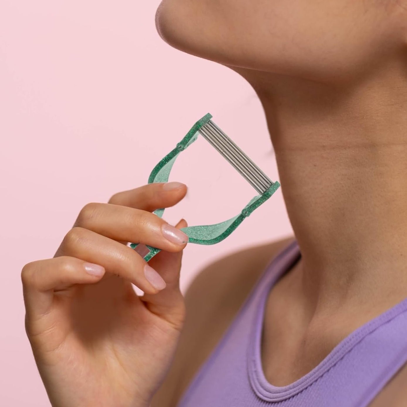 Épilateur Visage - FaciTwist™ - Vert - Epilationplus