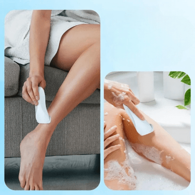 RASOIR ELECTRIQUE - BodySilk™ - Bleu - Epilationplus