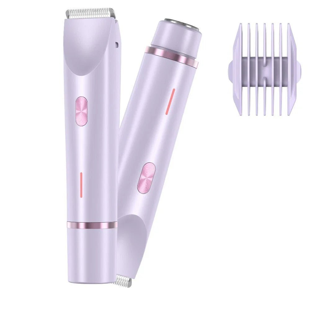 EPILATEUR ELECTRIQUE - ShaveGlam™ - Mauve - Epilationplus