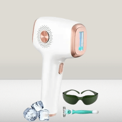 Epilateur Electrique - lceCoolingHairRemoval™ - Blanc - Epilationplus