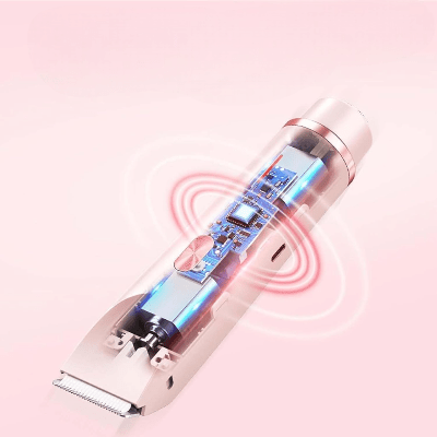 EPILATEUR ELECTRIQUE - ShaveGlam™ - Rose - Epilationplus