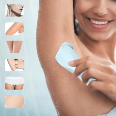 RASOIR ELECTRIQUE - BodySilk™ - Bleu - Epilationplus