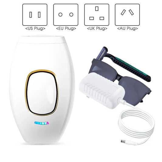 Épilateur Laser - SkinShine™ - Blanc - Epilationplus