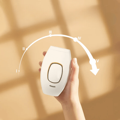 Épilateur Laser - SkinShine™ - Blanc - Epilationplus