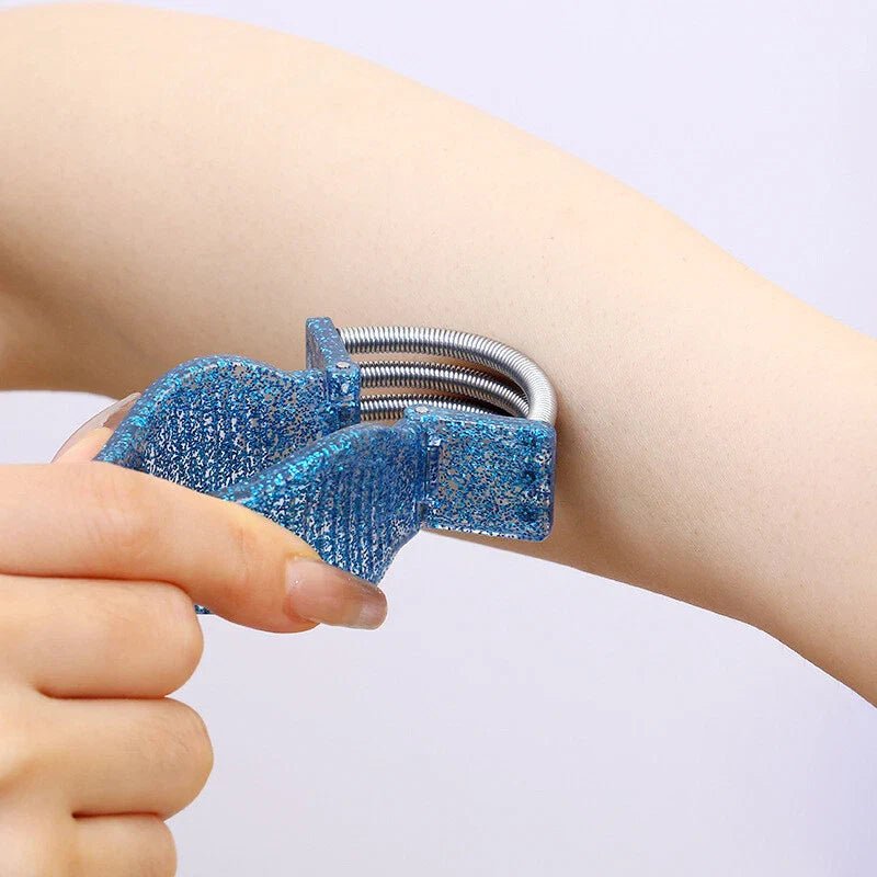 Épilateur Visage - FaciTwist™ - Bleu - Epilationplus