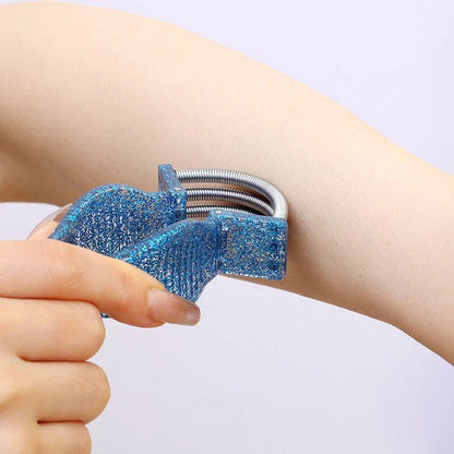 Épilateur Visage - FaciTwist™ - Bleu - Epilationplus