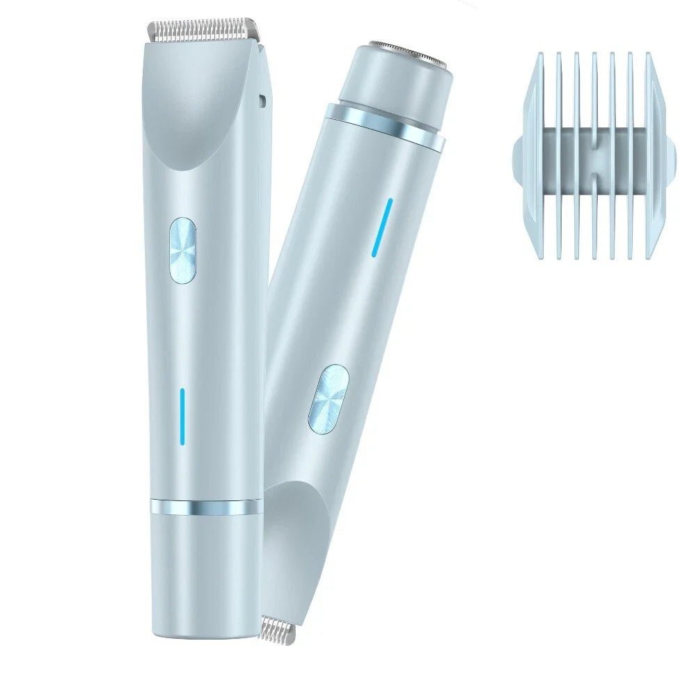 EPILATEUR ELECTRIQUE - ShaveGlam™ - Bleu - Epilationplus